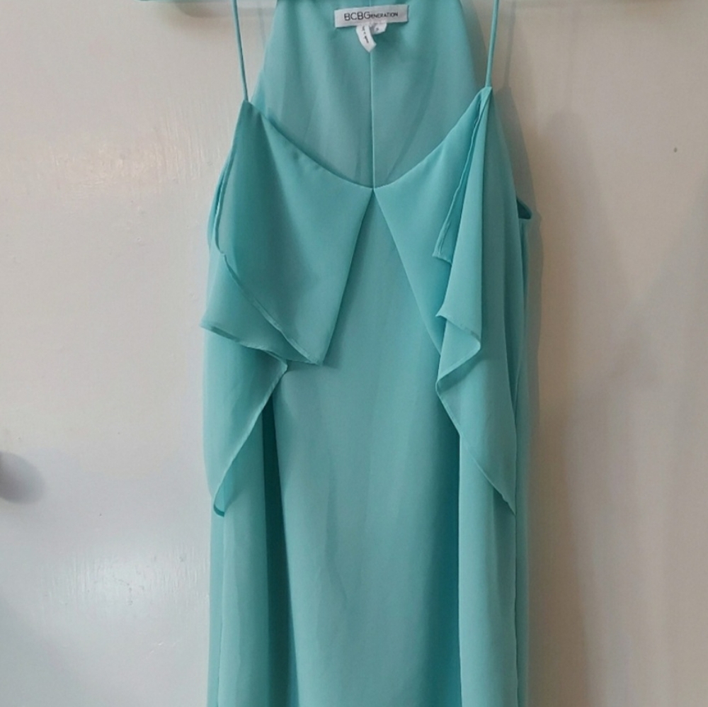 BCBGeneration Seafoam POSEIDON Cocktail Dress